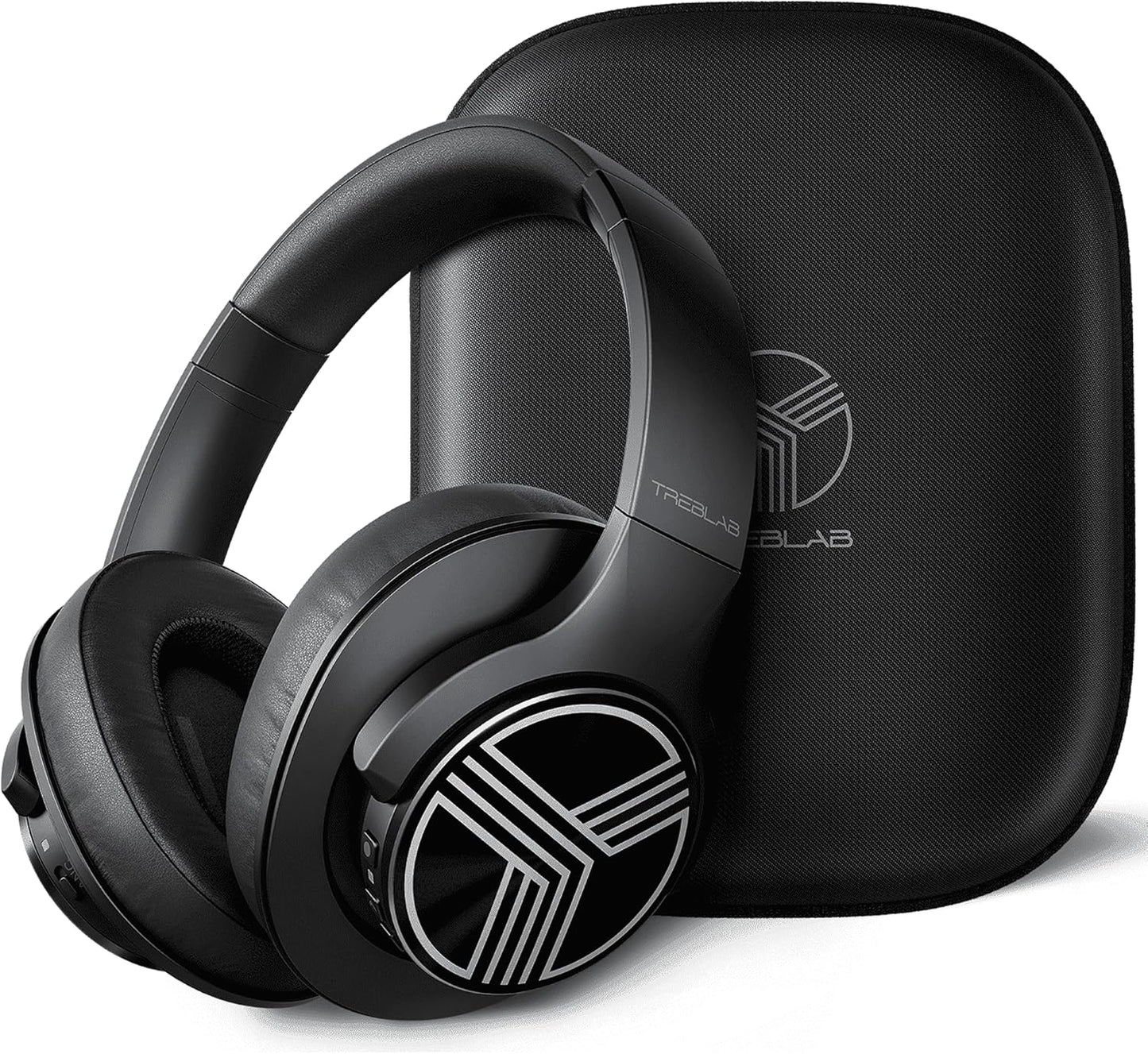 TREBLAB Z2 ANC Headphones - HD Sound, 35H Battery