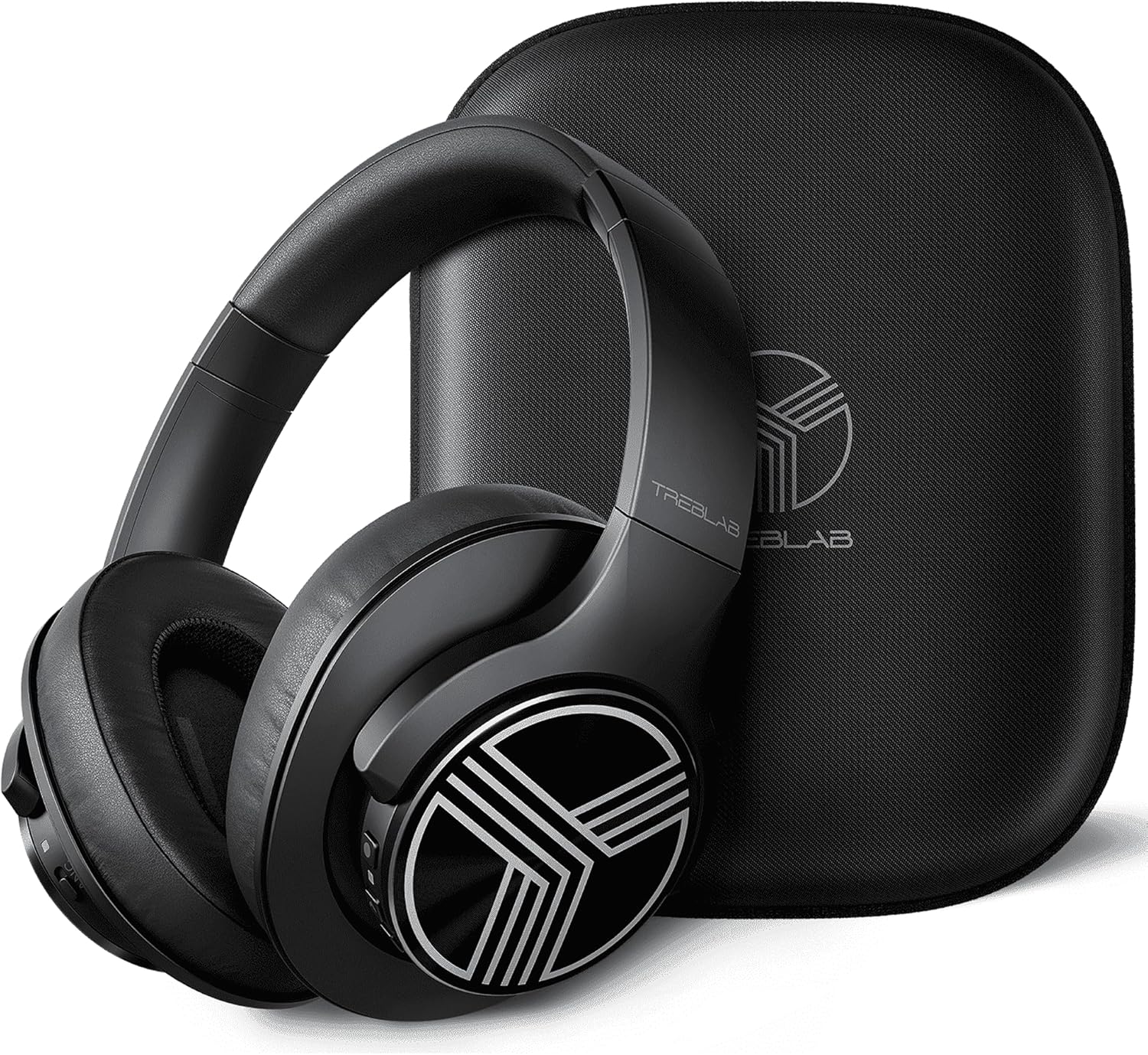 TREBLAB Z2 ANC Headphones - HD Sound, 35H Battery