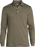 Lands' End Men's Long Sleeve Super Soft Supima Polo Shirt Review