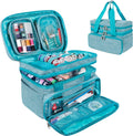 SINGER Sewing Accessories Organizer Teal - Double Layer Craft Bag