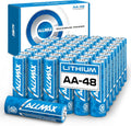 Allmax AA Maximum Power Lithium Batteries (48 Count) - Longest Lasting