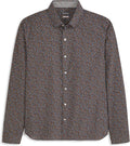 Men's Slim Fit Wrinkle Free Long Sleeve Button Down Shirt - Stretch
