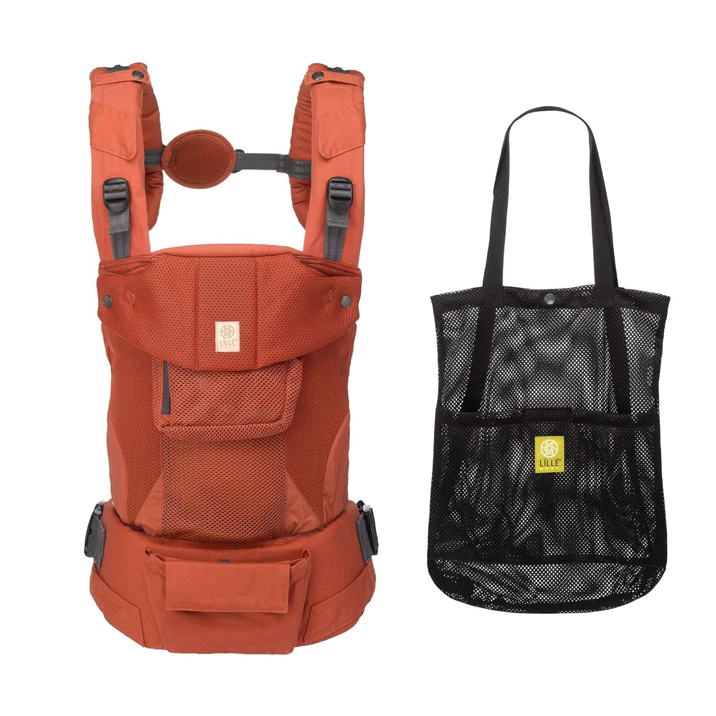 Serenity 6-in-1 Baby Carrier: Lumbar Support & Convertible Tote