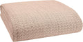 Elvana Home 100% Cotton Bed Blanket for All Seasons Comfort