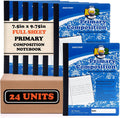 Mintra Primary Composition Notebook 24-Pack - Value for Classrooms