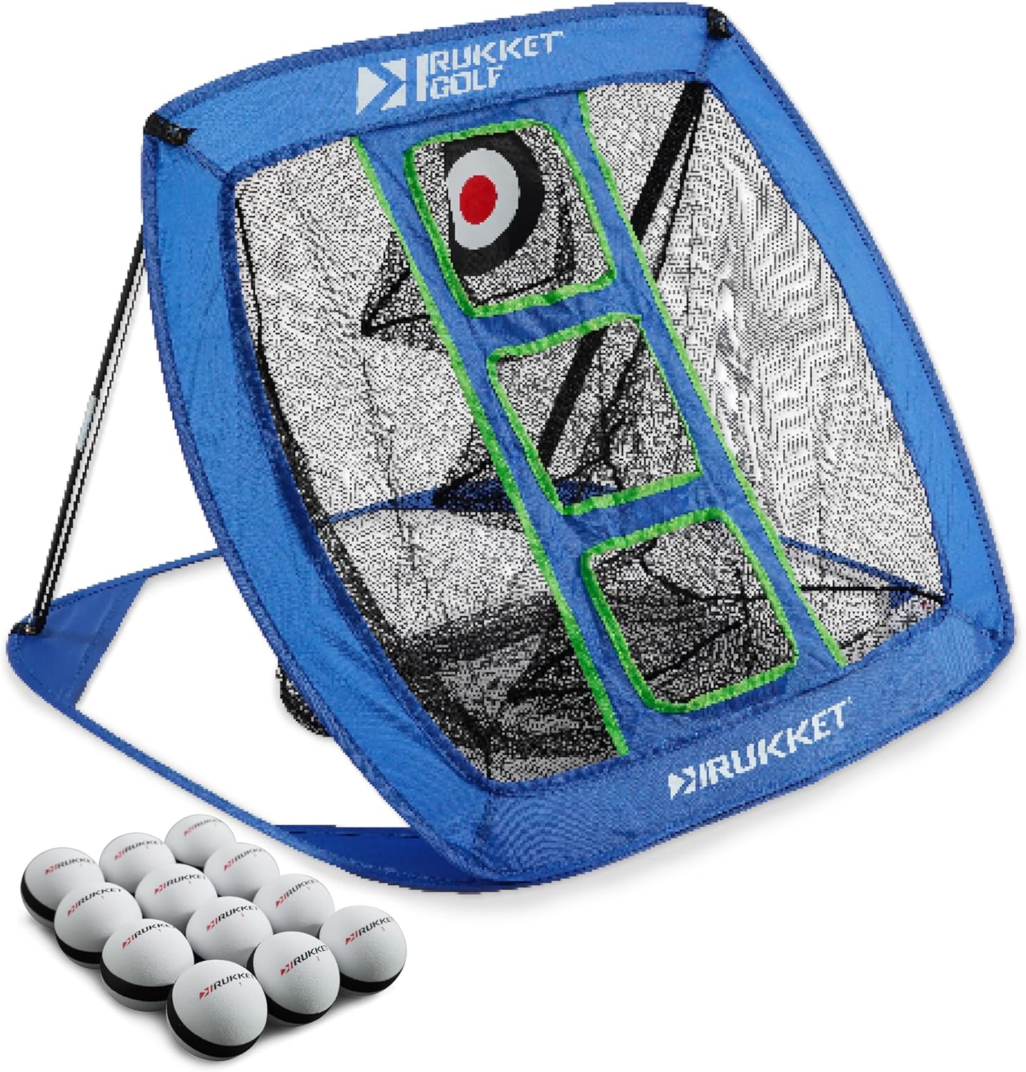 Rukket Chipping Net: Standard & Light-Up Options | Indoor/Outdoor Golf Target