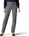Lee Women's Wrinkle Free Relaxed Fit Straight Leg Pant - Wrinkle