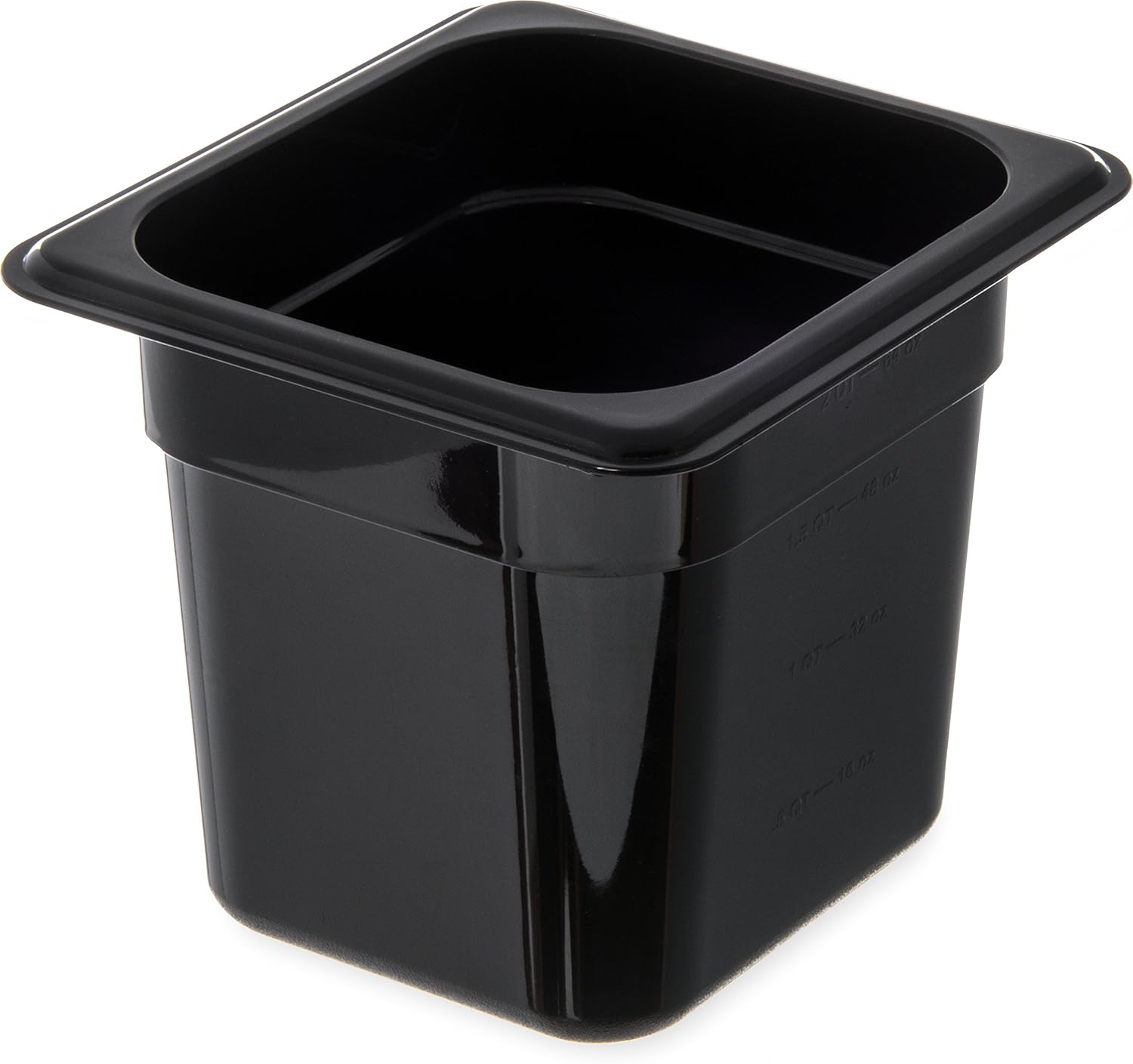 Storplus 1/6-Size Plastic Food Pan for Efficient Food Storage