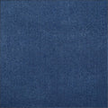 Royal Blue Solid Color Area Rug 4ft Square - Soft, Pet Friendly