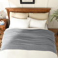 JOOJA Knit Throw Blanket 60x80 in - Super Soft Lightweight Cozy