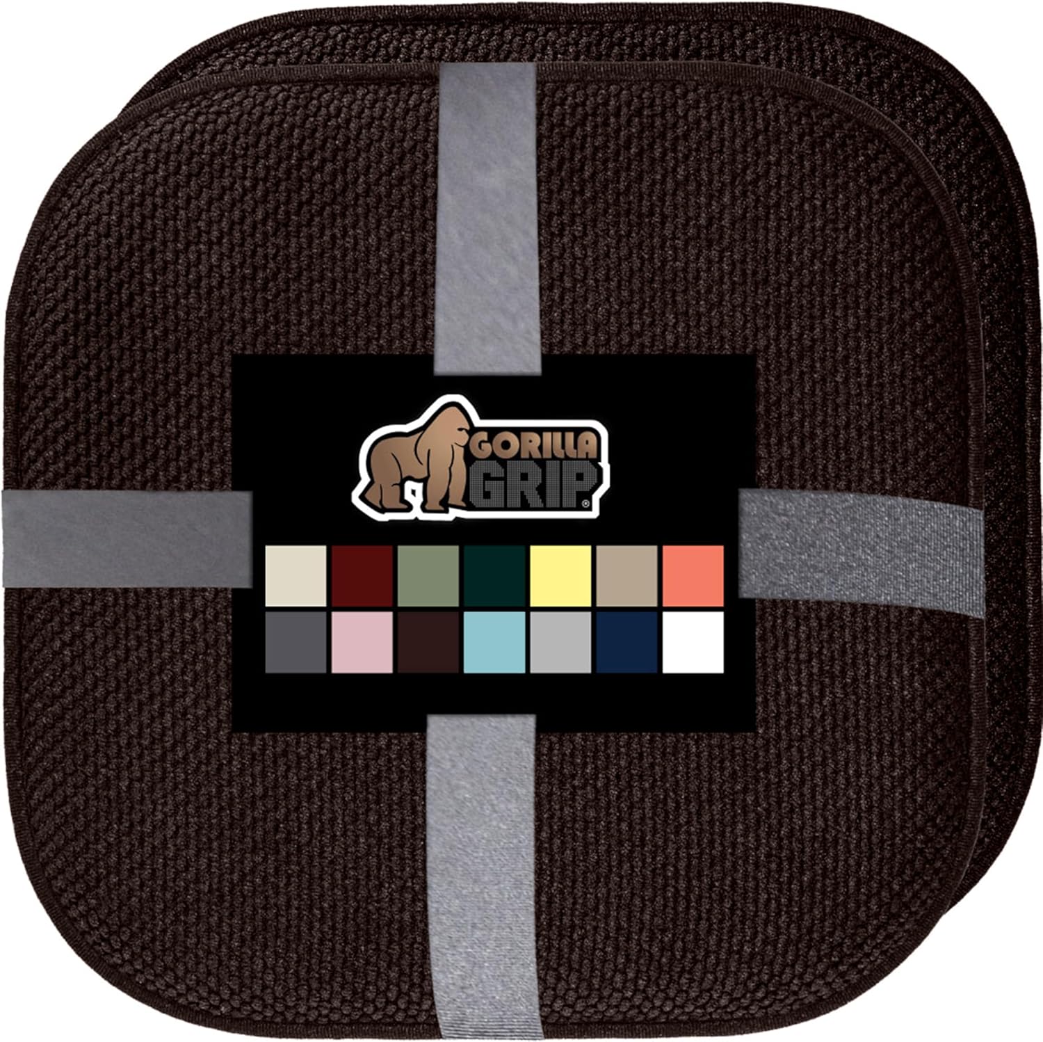 GORILLA GRIP Slip Resistant Chair Cushions for Ultimate Comfort