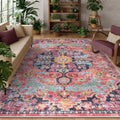 Lahome Area Rugs 9x12 Boho Vintage Rug for Living Room - Soft