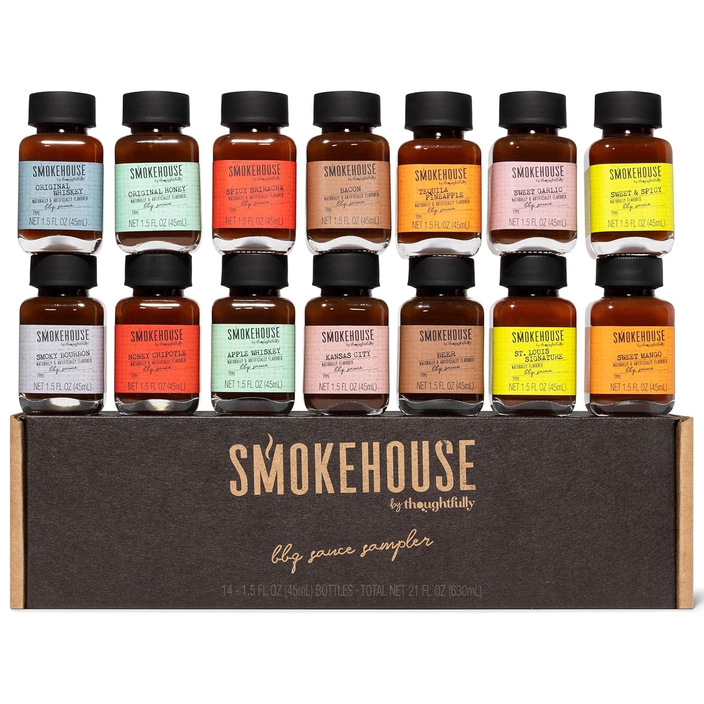 Gourmet BBQ Sauce Sampler Variety Pack for Grilling Enthusiasts