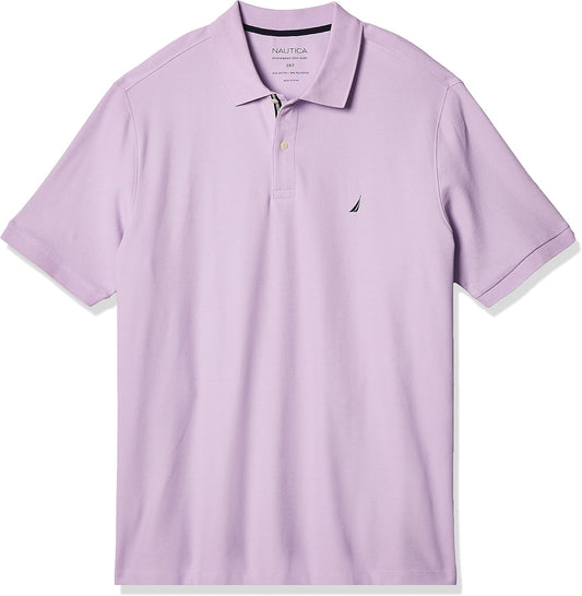 Nautica Men's Big and Tall Classic Fit Short Sleeve Polo Shirt