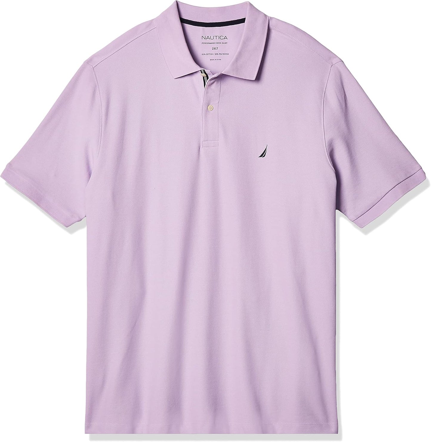 Nautica Men's Big and Tall Classic Fit Short Sleeve Polo Shirt