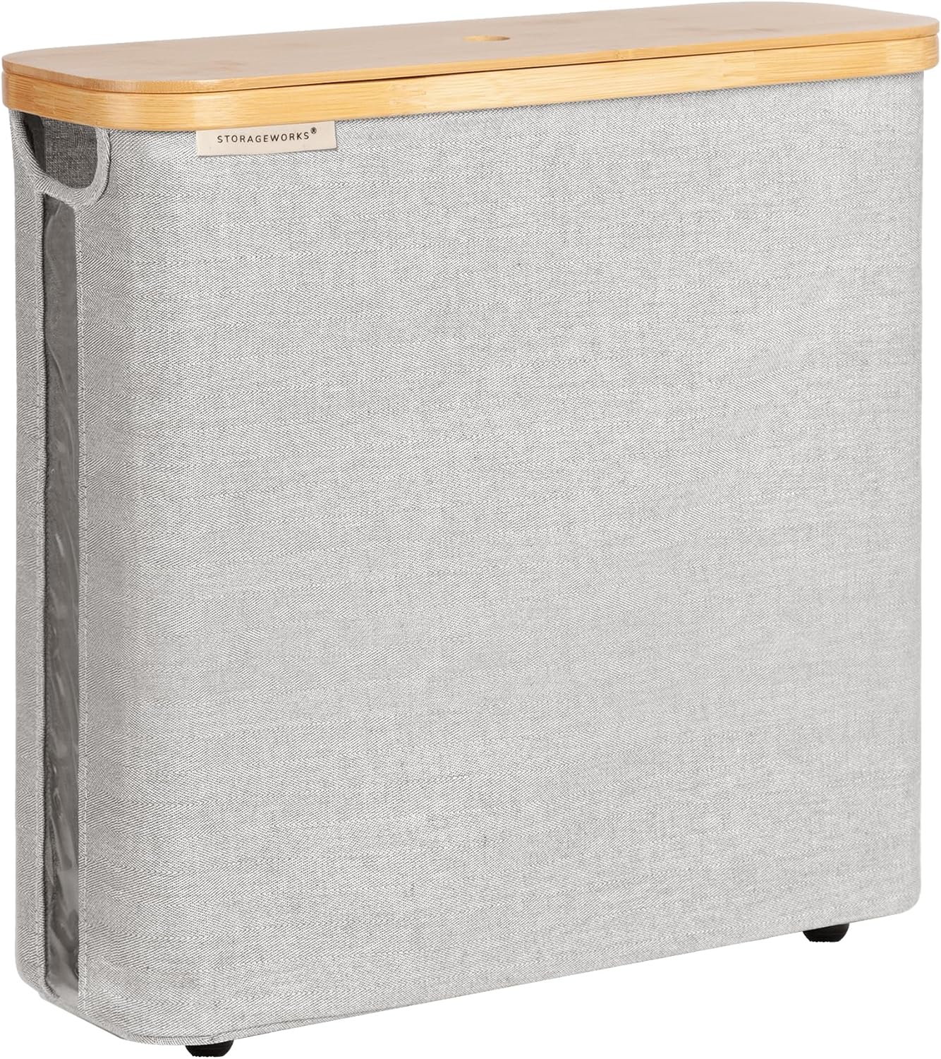 StorageWorks Large Toilet Paper Storage Basket for Bathroom Use