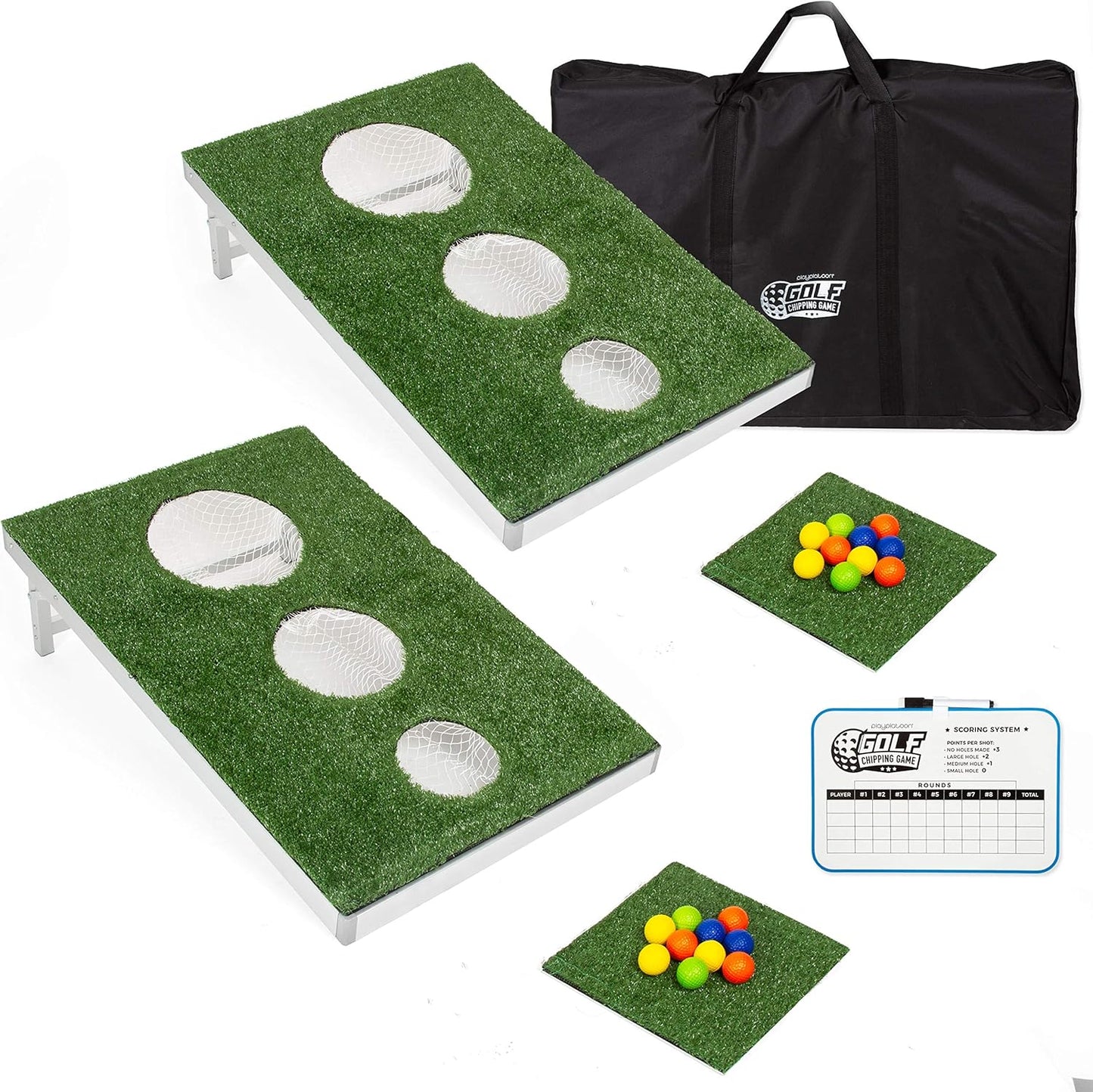 Play Platoon Golf Cornhole Game - Perfect Your Golf Chip!