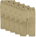 Stretch Skinny Chino Pants 5-Pack for Toddlers - Soft Stretch