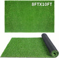 XLX TURF Realistic Artificial Turf Grass 8 ft x 10 ft - Low Pile