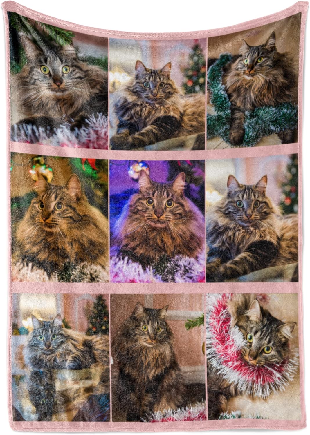 Custom Photo Blanket - Personalized Fleece Blanket for Gifts