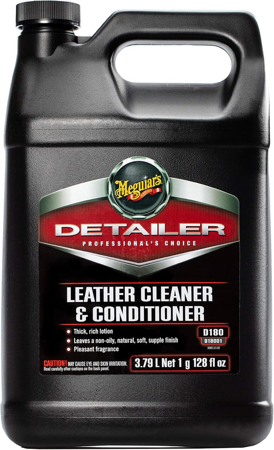 Revitalize Leather! Meguiar's D181 - 1 Gal