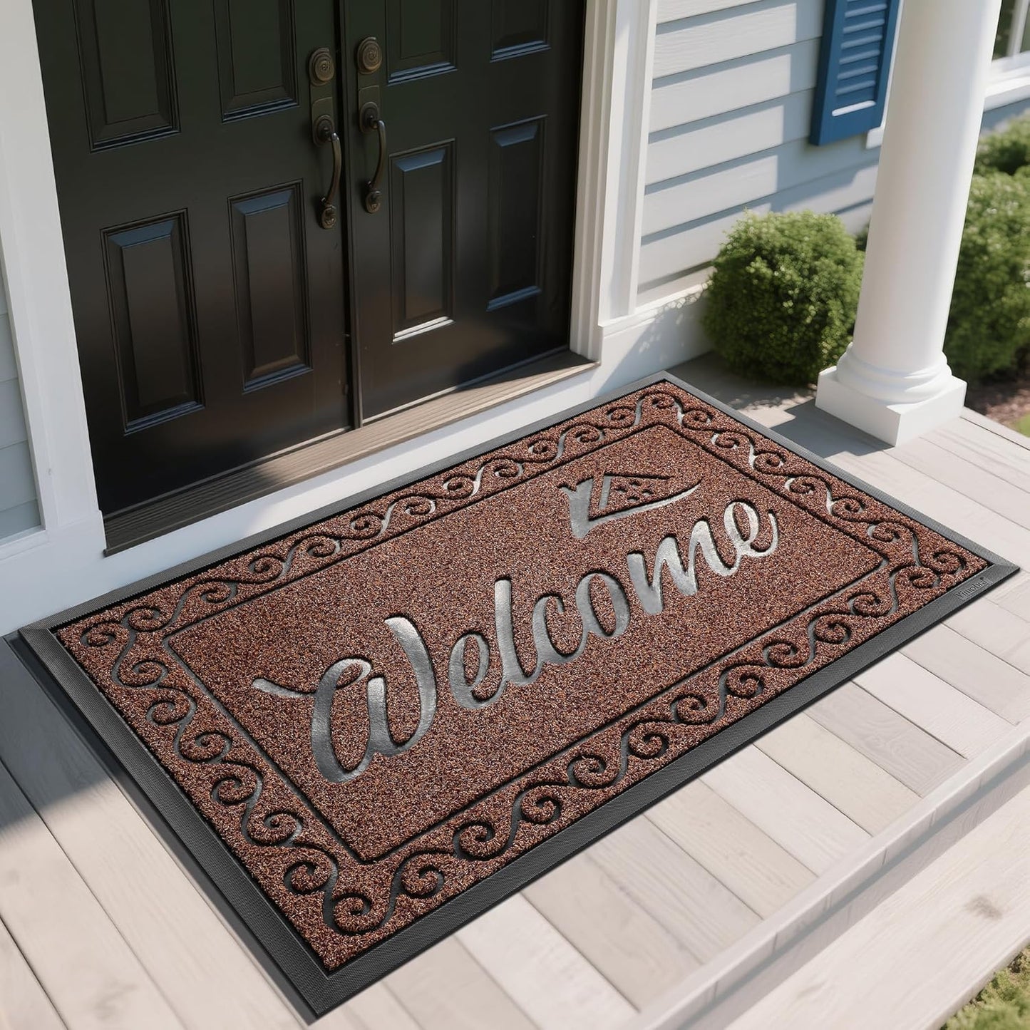 Yimobra Welcome Mat - Heavy Duty Sturdy Door Mats for Home