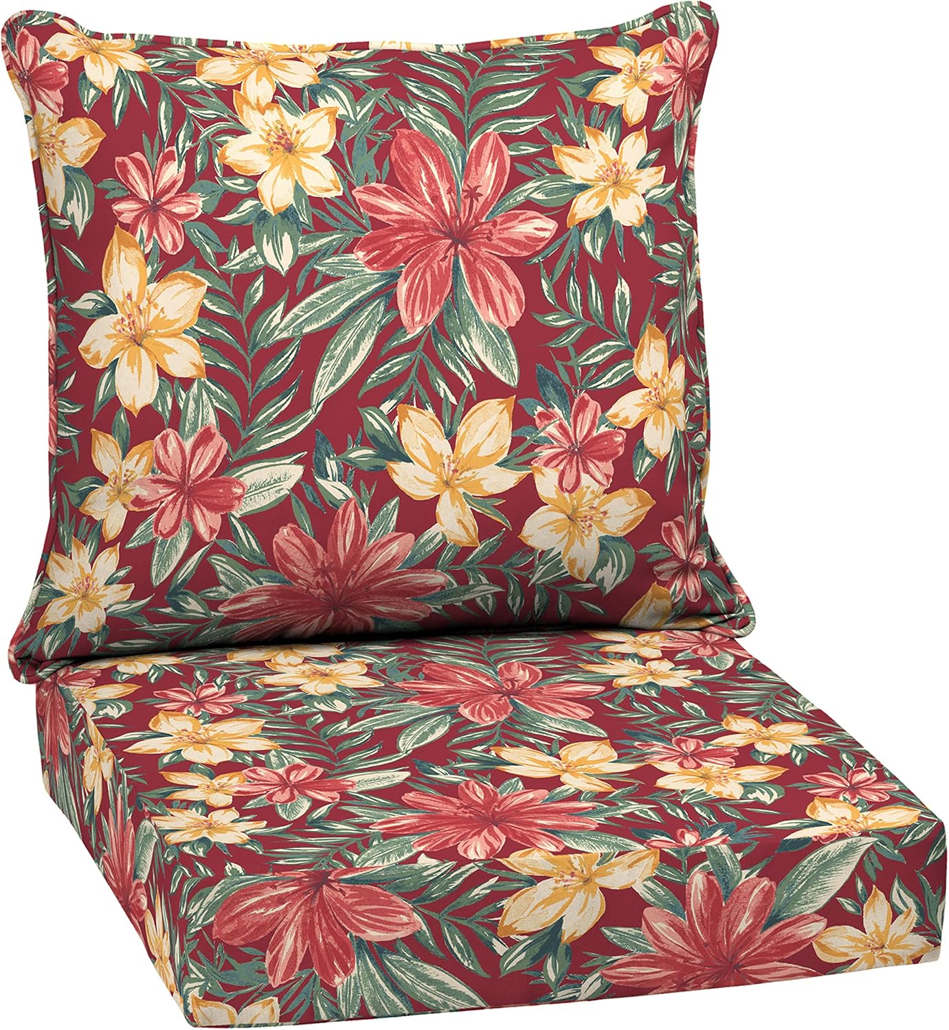 Arden Outdoor Deep Seat Cushion Set for Patio Furniture Comfort