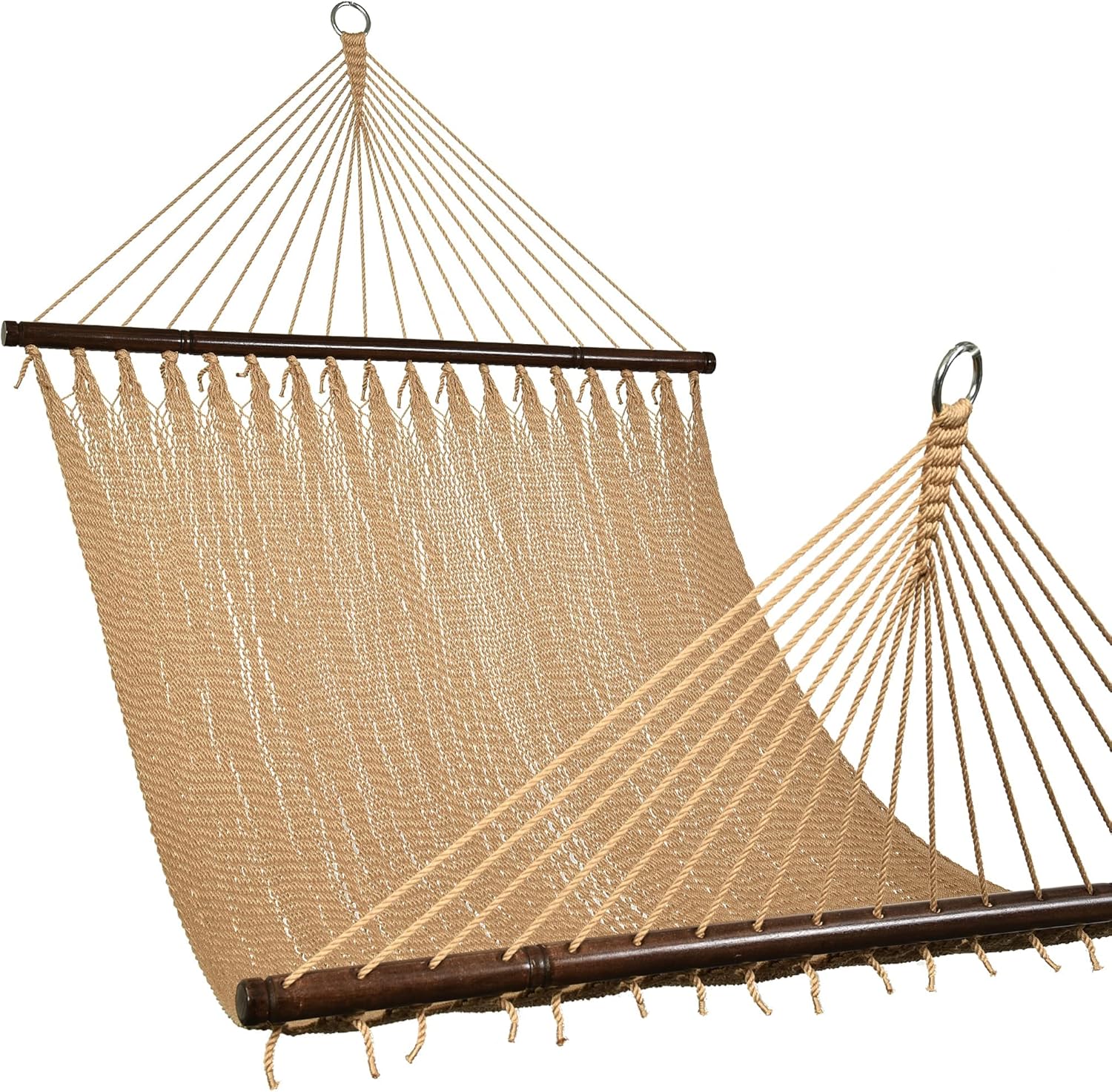 Lazy Daze Caribbean Rope Hammock for Outdoor Relaxation