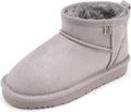 Stelle Kids Snow Boots - Warm Slip-On Faux Fur Lined Ankle Boots