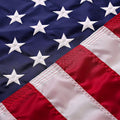 American Flags for Outside 3x5 Pack of 3 - Embroidered Stars, Sewn