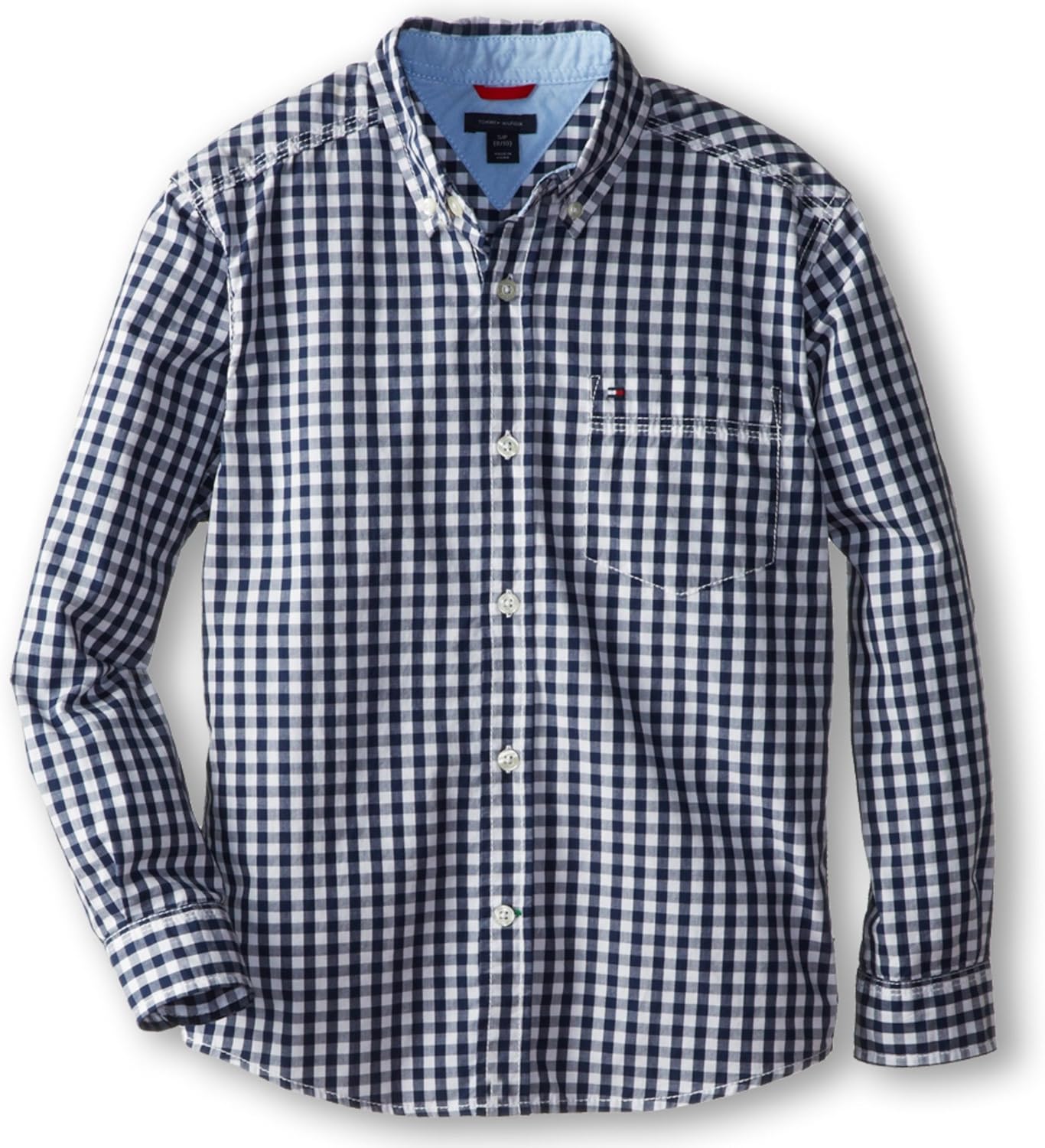 Tommy Hilfiger Boys' Long Sleeve Woven Button-down Shirt Review