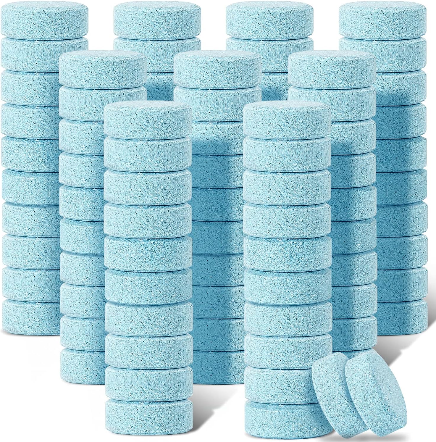 100 Pcs Car Windshield Cleaner Tablets - Clear Vision!