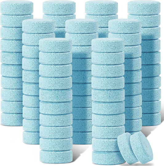 100 Pcs Car Windshield Cleaner Tablets - Clear Vision!
