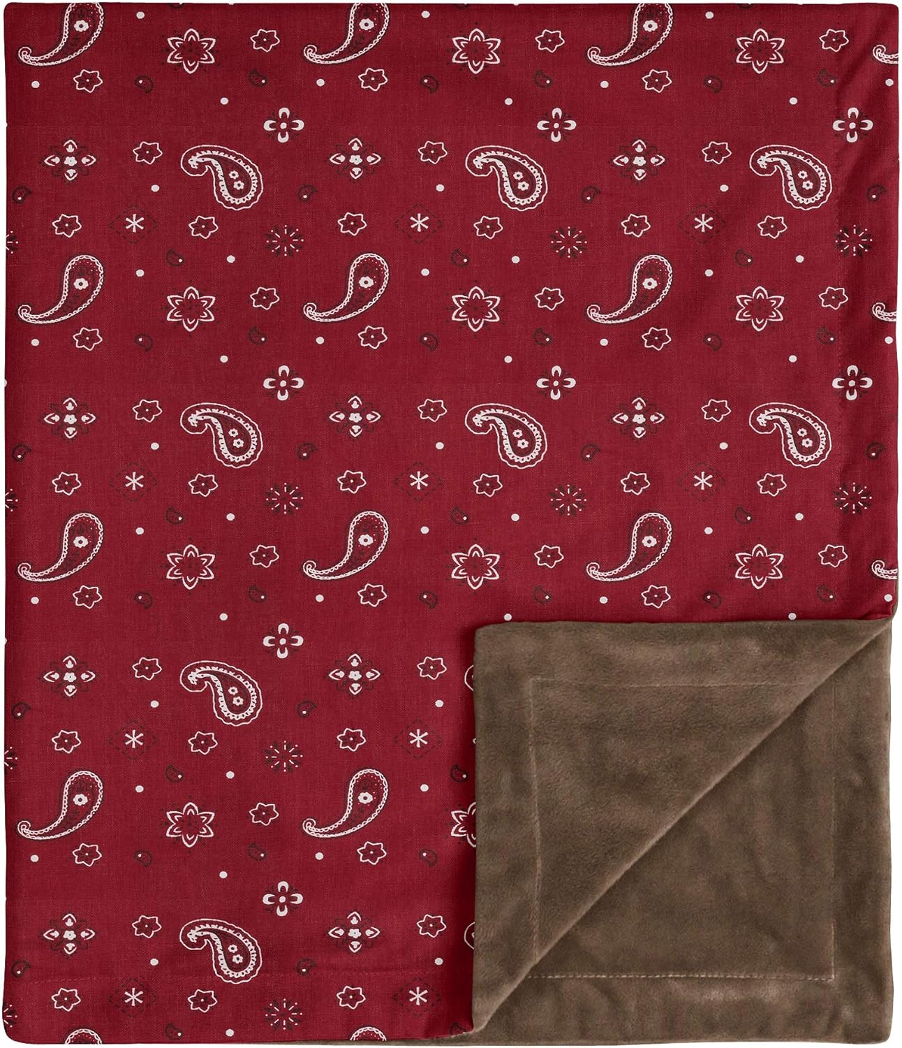 Wild West Bandana Baby Boy Receiving Swaddle Blanket Soft Minky