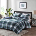 Parkston Plaid Comforter Set Full/Queen - All Season Comfort