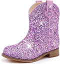 Glitter Toddler Cowgirl Boots for Girls - Ankle Western Style