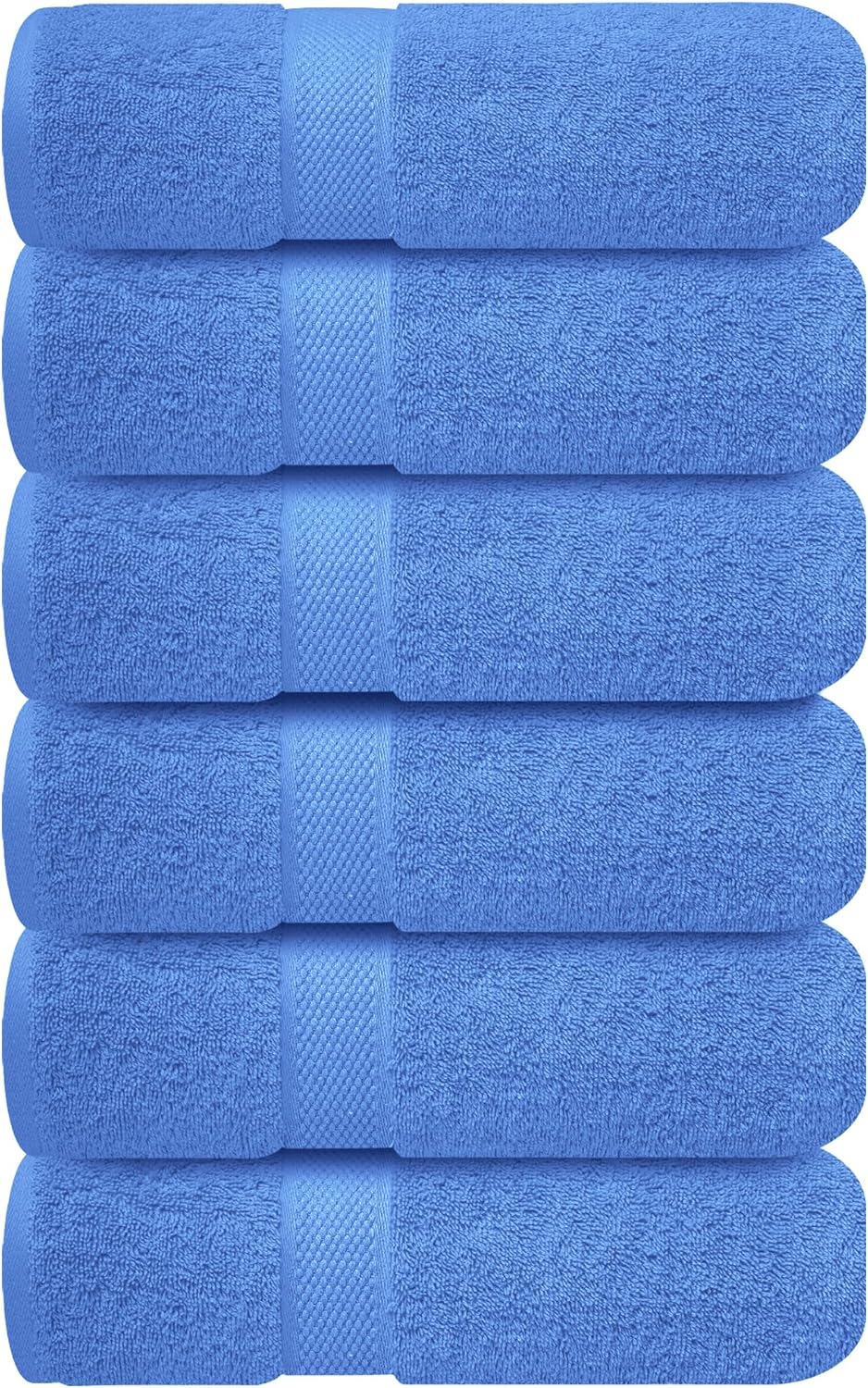 Luxury 100% Ring-Spun Cotton Hand Towels for Bathroom Set