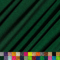 Nylon Spandex Fabric by the Yard - 60in Wide 4-Way Stretch - Hunter