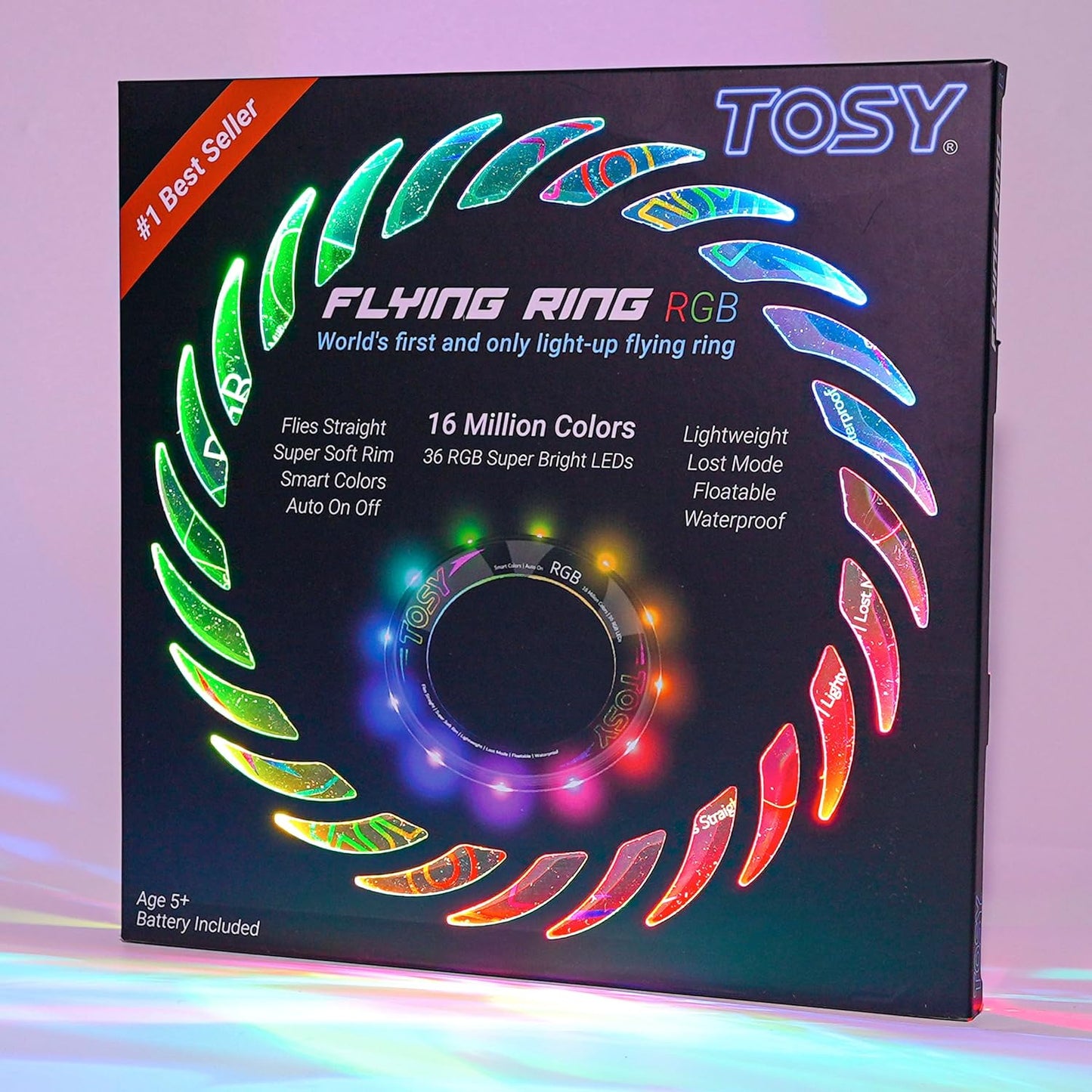 TOSY Flying Ring - Super Bright RGB Lights