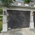 Outdoor Roller Shade Fabric 8ft x 8ft Anthracite Grey - Weather
