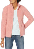 Polar Fleece Lined Sherpa Full-Zip Jacket - Cozy Midweight Layer