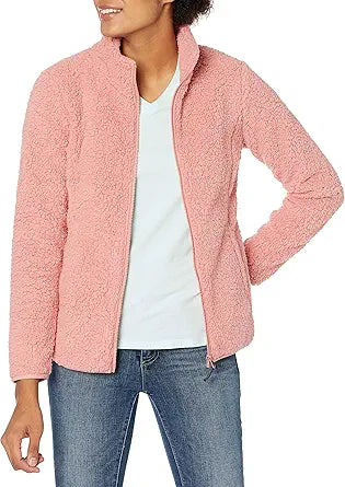 Cozy Women's Polar Fleece Lined Sherpa Full-Zip Jacket Review