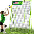 Volleyball Rebounder Net 7x4 ft - Adjustable Angles for Practice