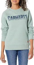 Carhartt Women's Midweight Relaxed Fit Graphic Crew Neck Sweatshirt