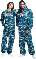 NFL Team Logo Polyester Pajamas One Piece Onsie - Cozy Fan Sleepwear