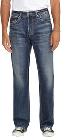 Silver Jeans Co. Gordie Relaxed Fit Straight Leg Jeans - Comfy