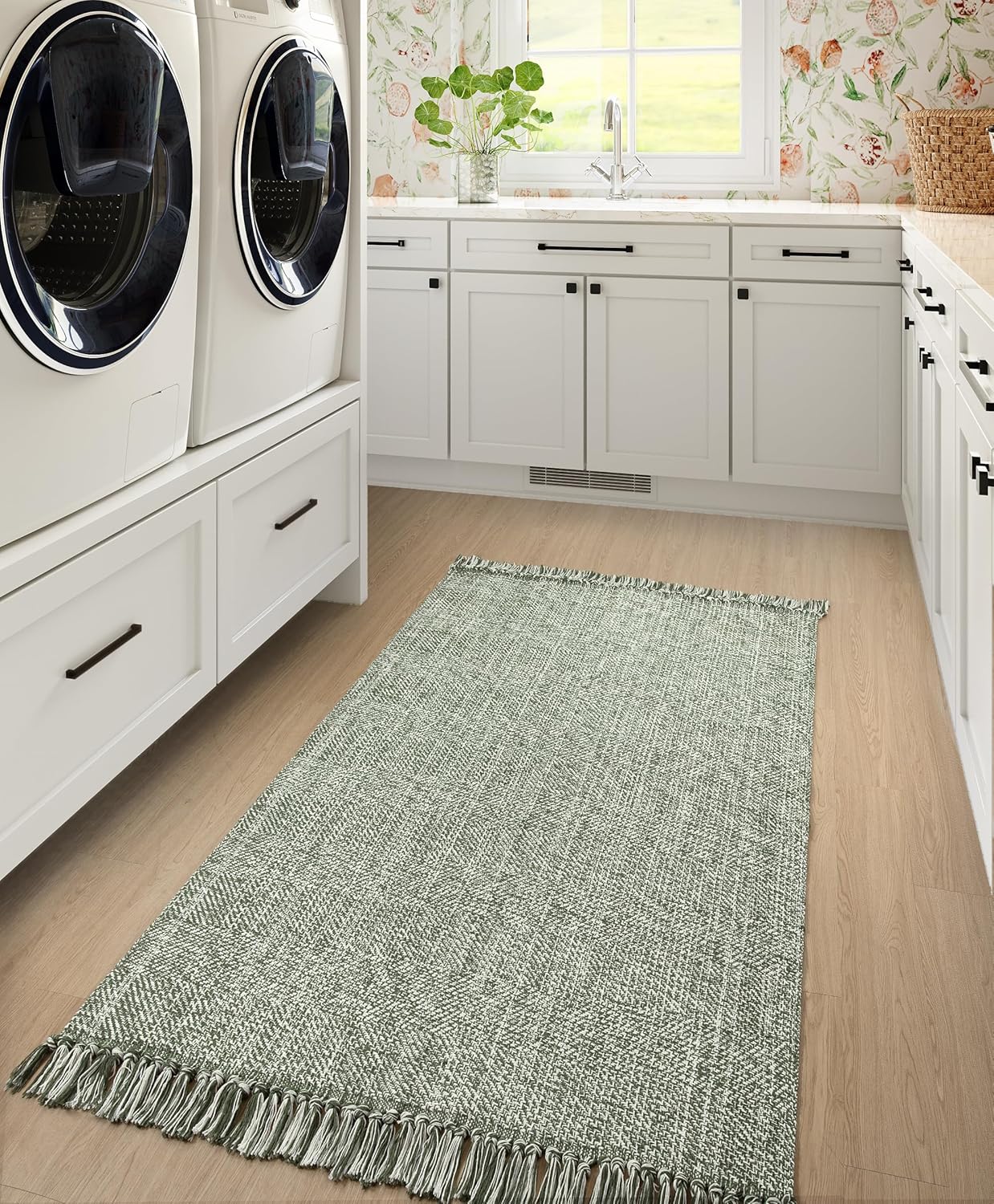 Collive Washable Area Rug 3ft x 5ft for Modern Indoor Spaces