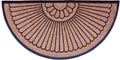 Calloway Mills Shell Coir and Rubber Oversized Doormat 36 x 72