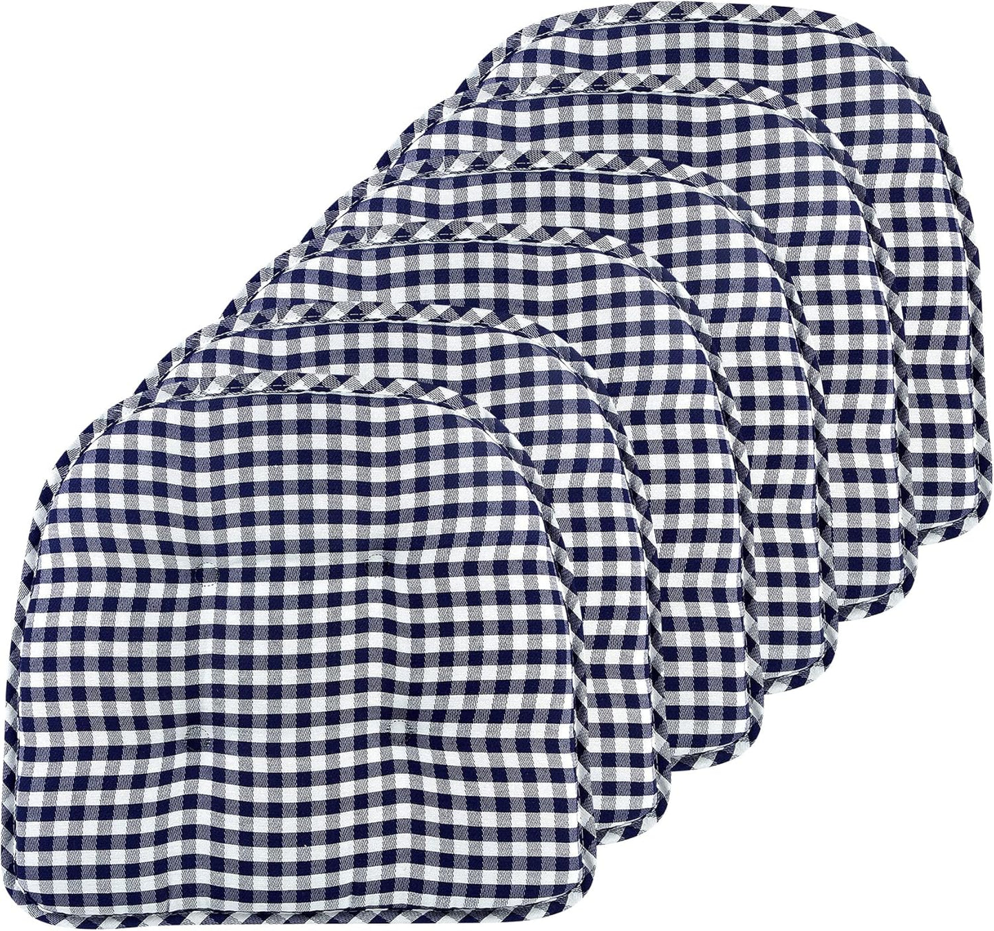 Klear Vu Omega Non-Slip Chair Cushions for Dining and Office