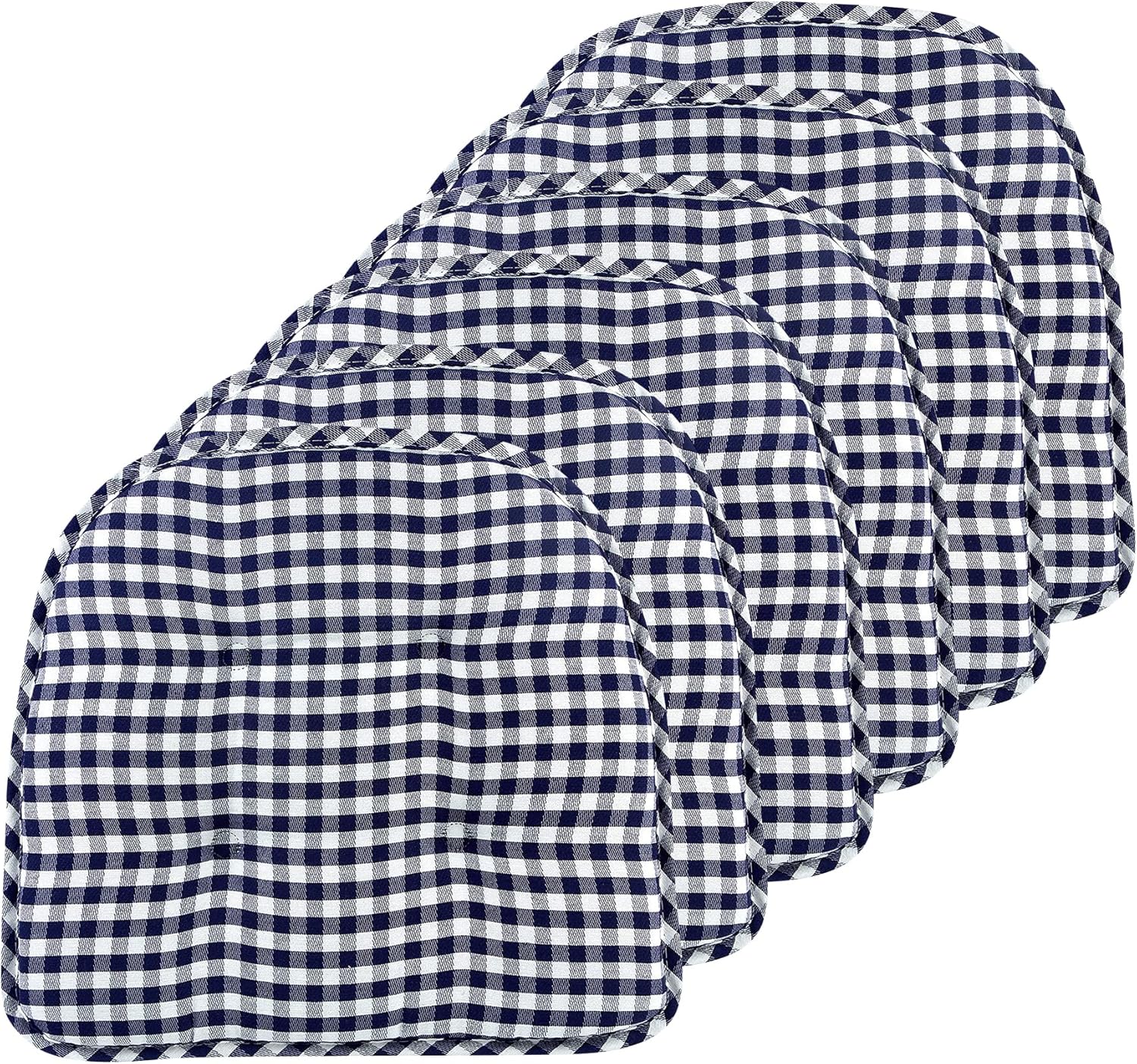 Klear Vu Omega Non-Slip Chair Cushions for Dining and Office